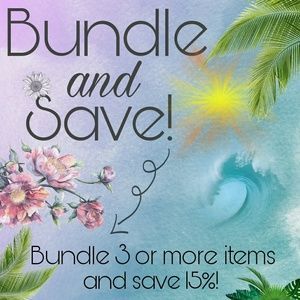 ☀Bundle 3 or more items and save 15%!☀